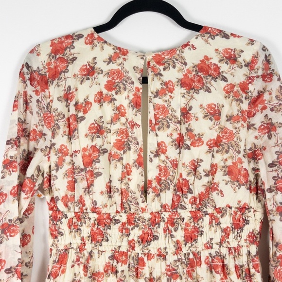 Free People Keep You Floral Mini Dress in Classic Combo - Picture 14 of 15